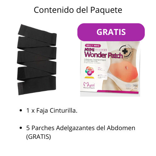 Faja Reductora (GRATIS Parches Adelgazantes)