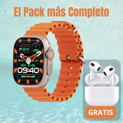 SMARTWATCH ULTRA 8+ AURICULARES PRO PLUS GRATIS